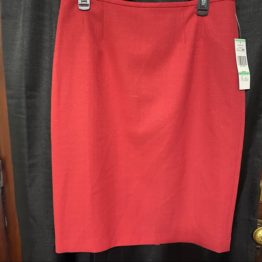 Red skirt size 8